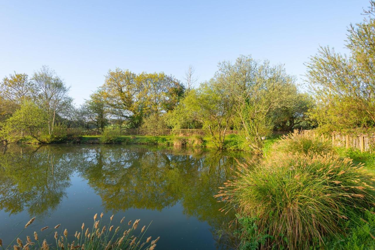 Our Kingfisher 34-4 Persons With Private Hot Tub-Pet Friendly-Tranquil Holiday Away From It All Yet Not Far From St Austell- The Holiday Home Has Two Bedrooms, Living And Dining Area, Equipped Kitchen-Decking-Outdoor Furniture-Fishing Lakes-Perfect Grampound Eksteriør billede
